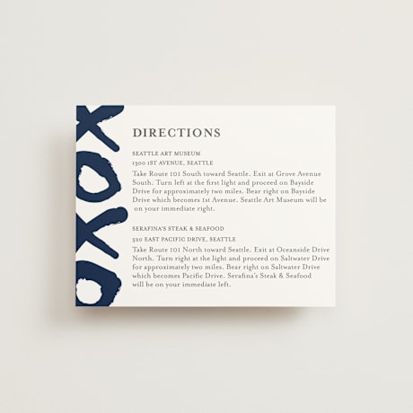 Direction Cards