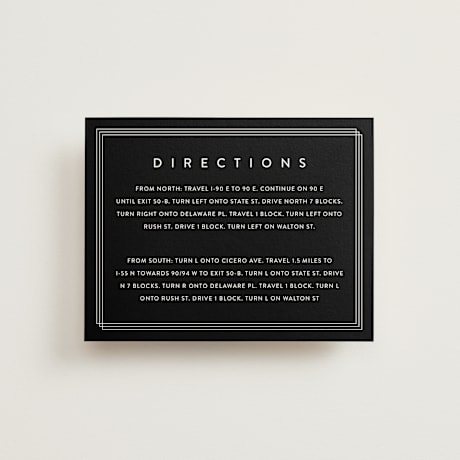Direction Cards