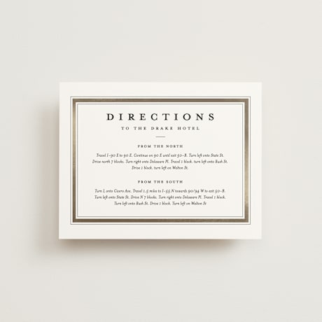 Direction Cards