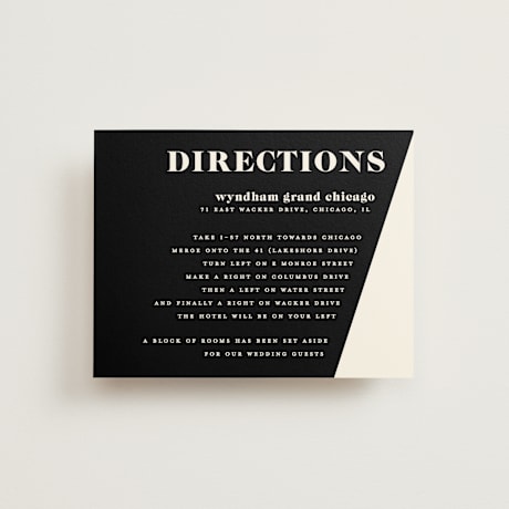 Direction Cards