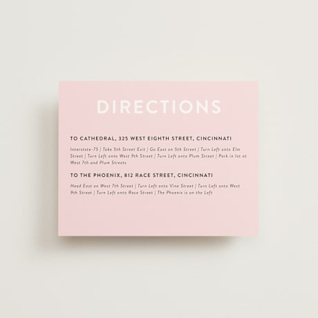 Direction Cards