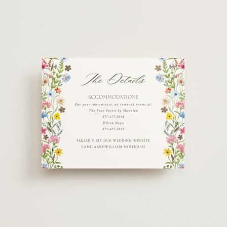 Foil-Pressed Direction Cards