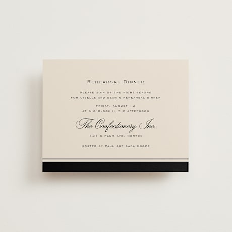 Rehearsal Dinner Cards