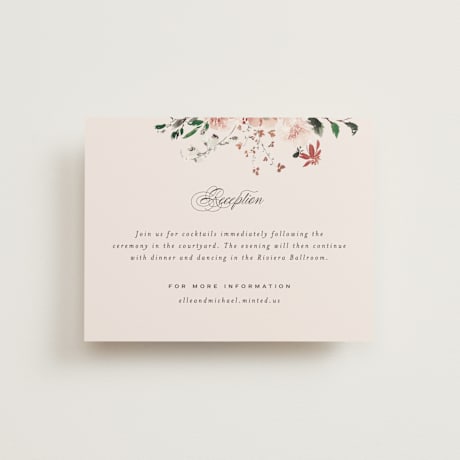 Reception Cards