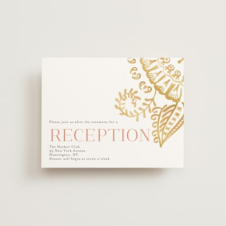 Reception Cards