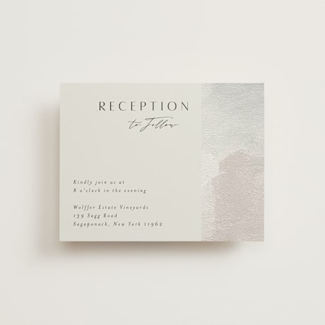 Reception Cards