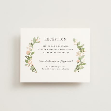 Reception Cards