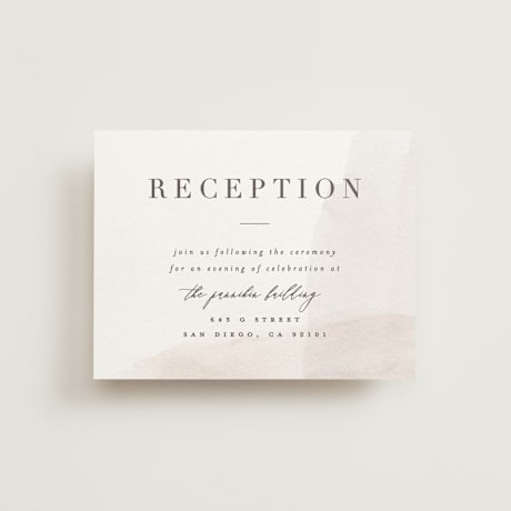 Reception Cards