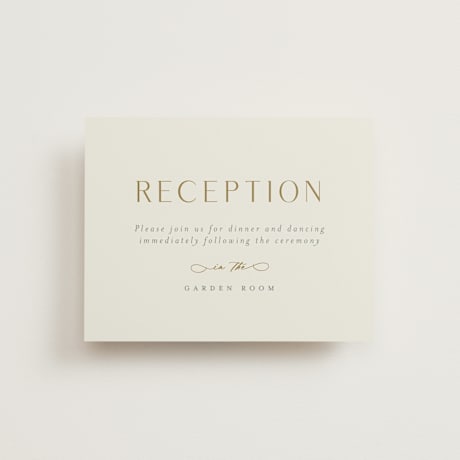 Reception Cards