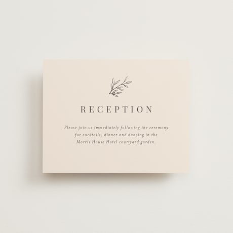 Reception Cards