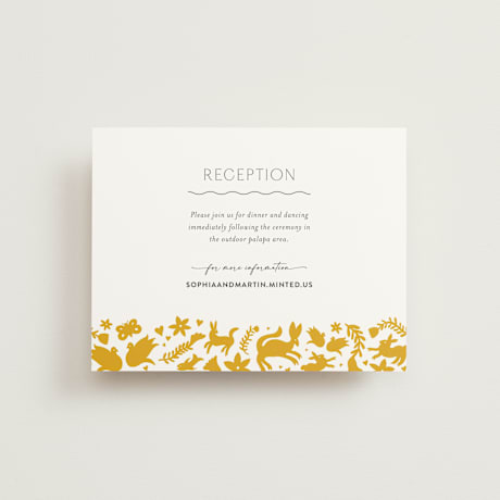 Reception Cards
