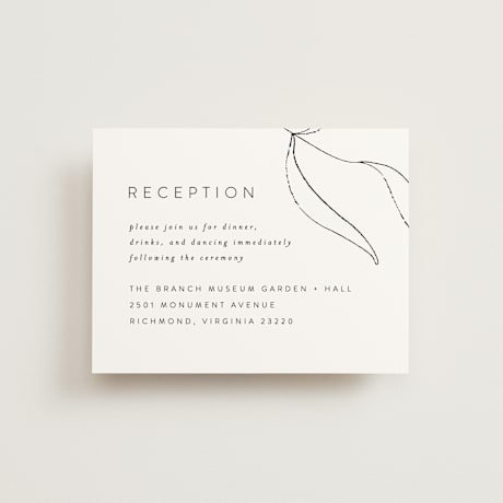 Reception Cards