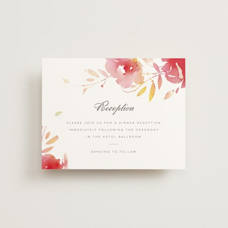 Reception Cards