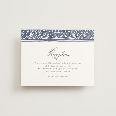 Reception Cards
