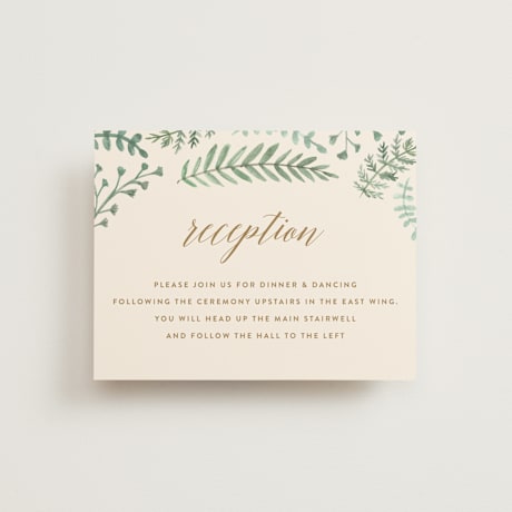 Reception Cards