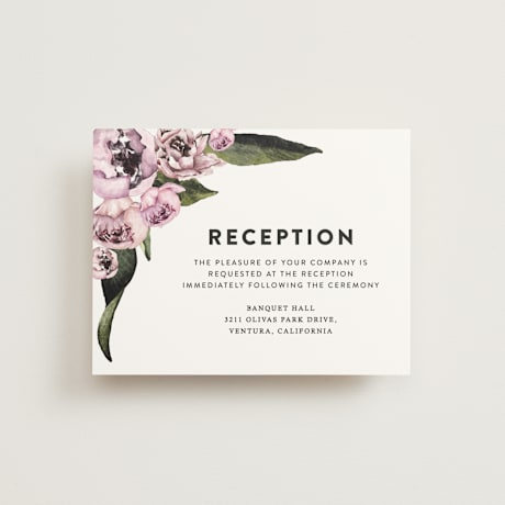 Reception Cards