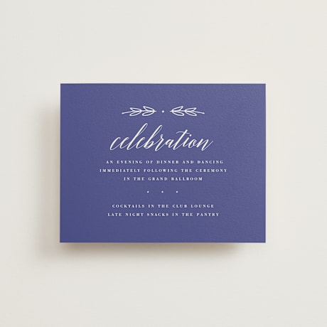 Reception Cards
