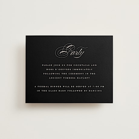 Reception Cards