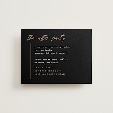 Reception Cards