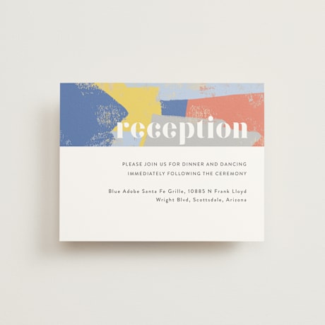 Reception Cards