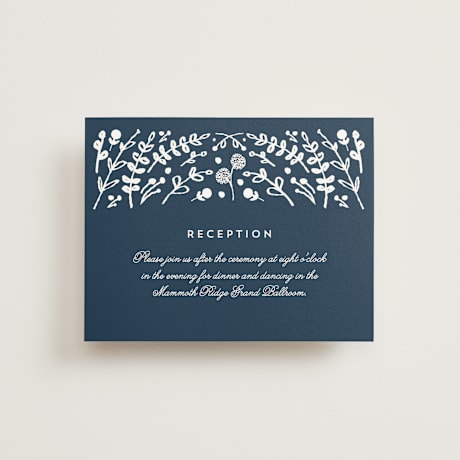 Reception Cards
