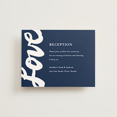 Reception Cards