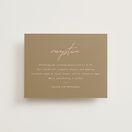 Reception Cards
