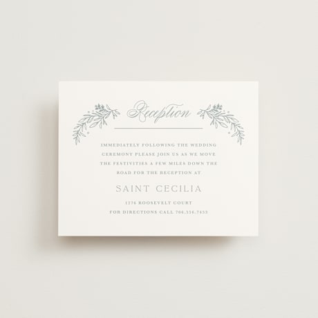 Reception Cards