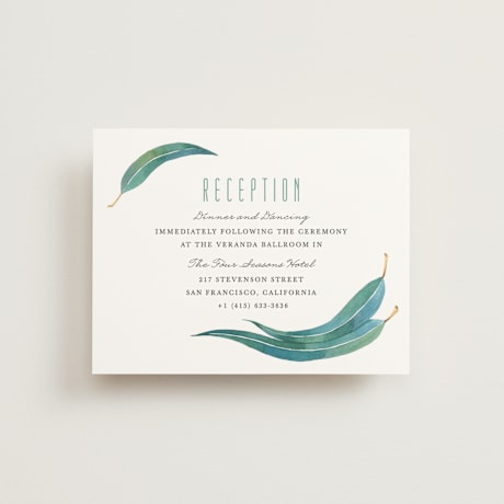 Reception Cards