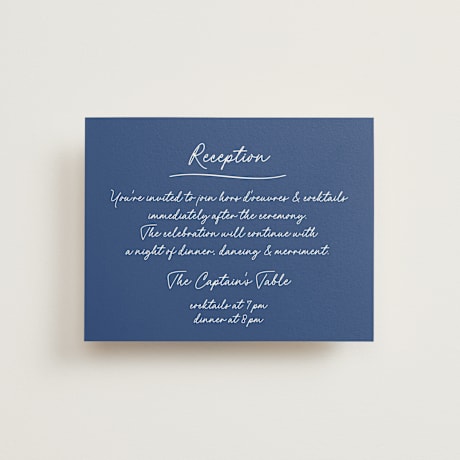 Reception Cards