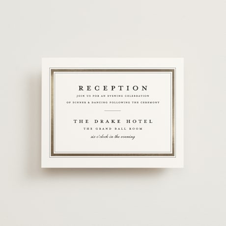 Reception Cards