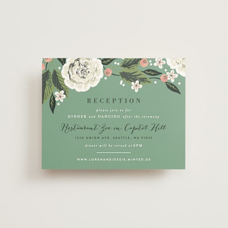 Reception Cards