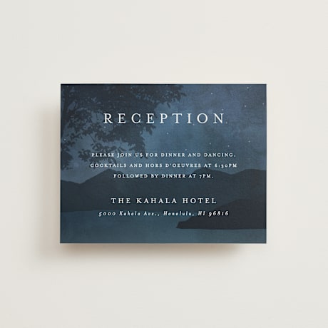 Reception Cards