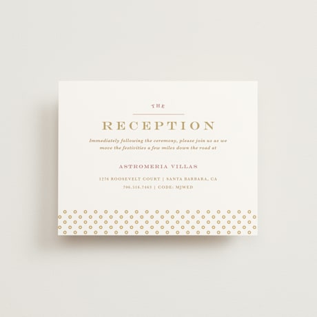 Reception Cards