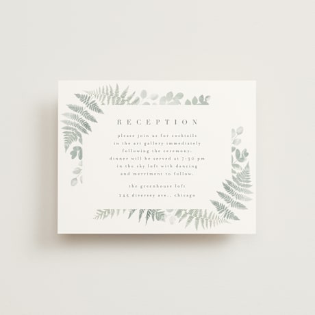 Reception Cards