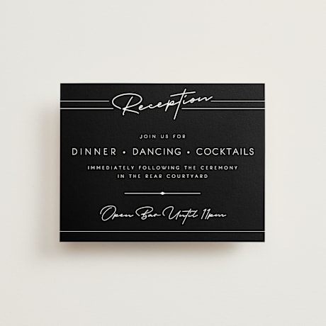 Reception Cards