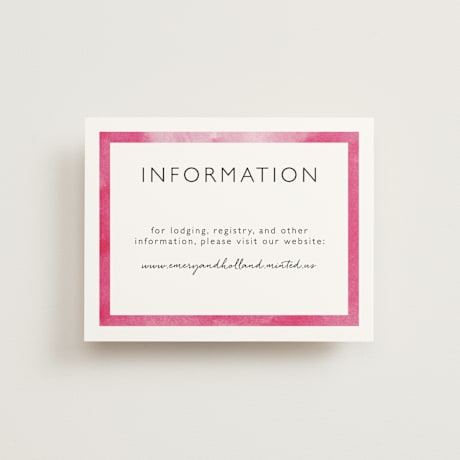 Reception Cards