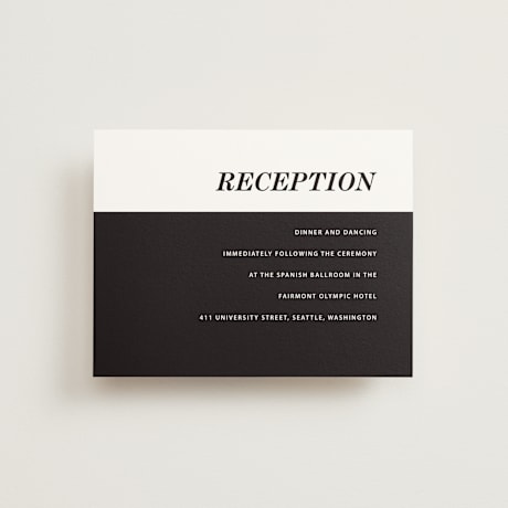 Reception Cards