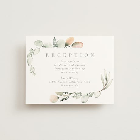 Reception Cards