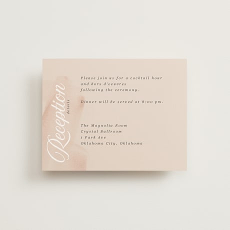 Reception Cards