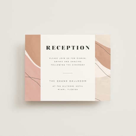 Reception Cards