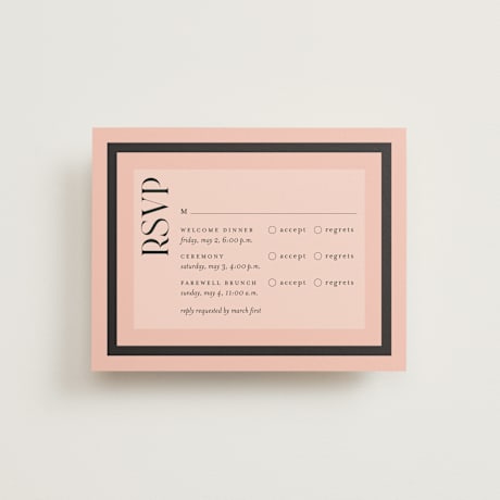 Multi-Event RSVP Cards