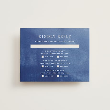 Multi-Event RSVP Cards