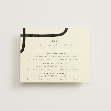 Multi-Event RSVP Cards