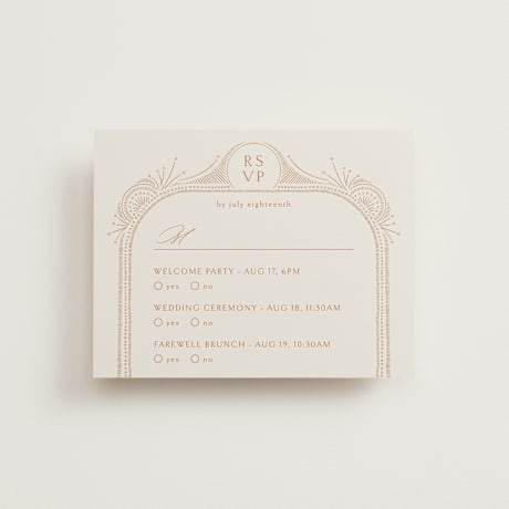 Multi-Event RSVP Cards