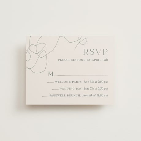 Multi-Event RSVP Cards