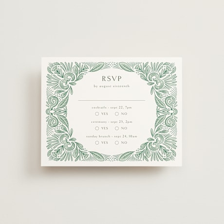 Multi-Event RSVP Cards