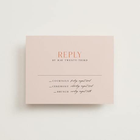 Multi-Event RSVP Cards