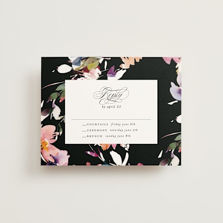 Multi-Event RSVP Cards