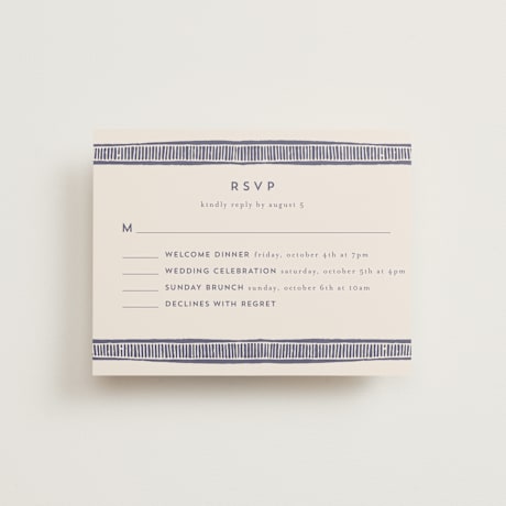 Multi-Event RSVP Cards